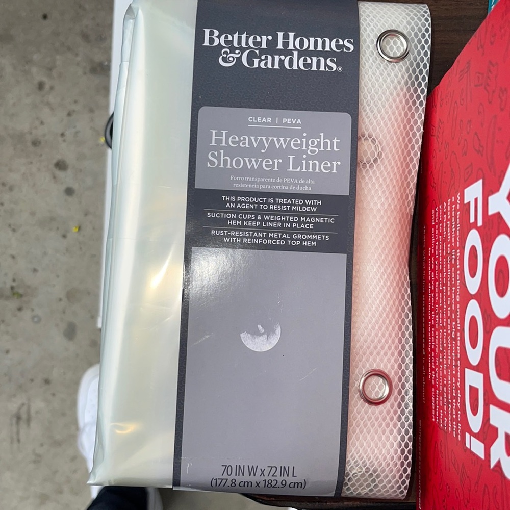 Heavyweight shower liner